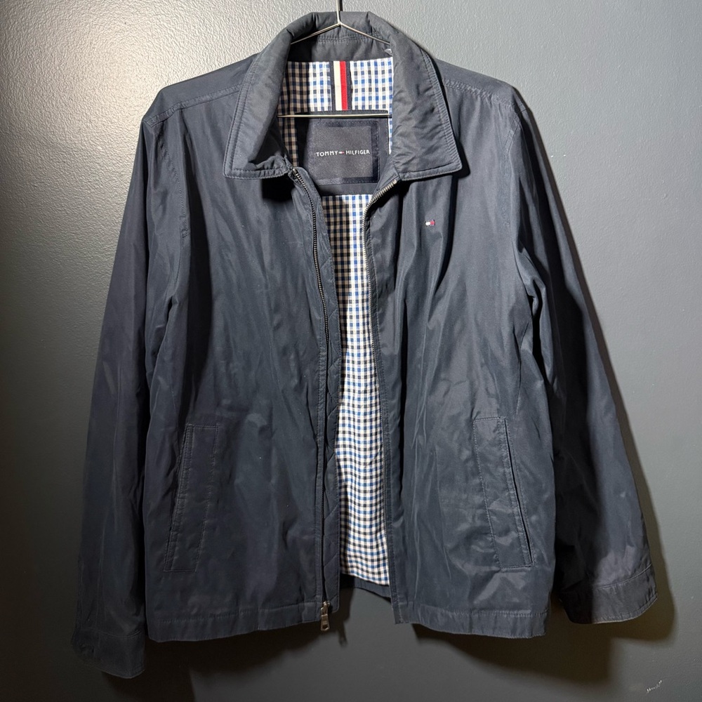 Tommy Hilfiger Men's Navy Lightweight Jacket